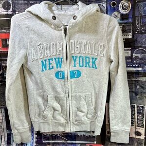 Aeropostale (designed in nyc) Long Sleeve Logo Hoodie - Women's size XS